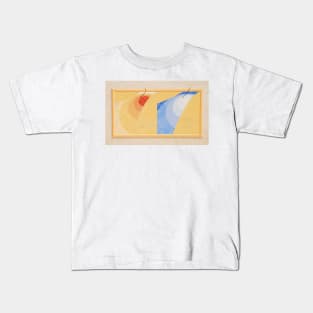 Sundial on Exterior of Friulian Farming Culture Museum Kids T-Shirt